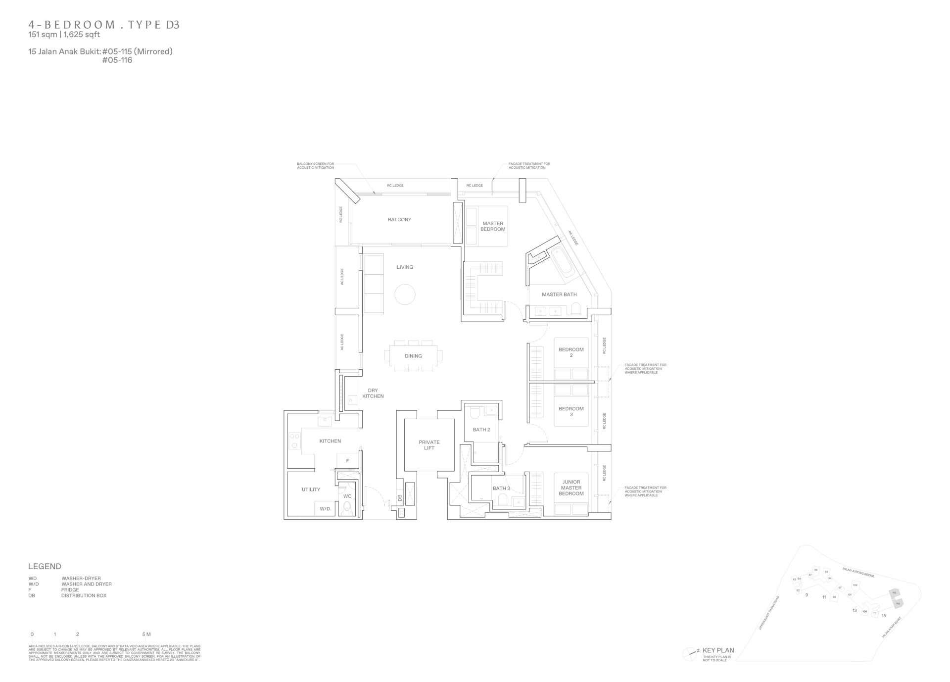 The Reserve Residences floorplan